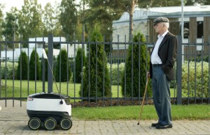 Robot delivery hits London streets