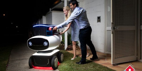 Your next Domino’s pizza could be delivered by robots