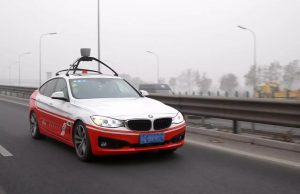 Baidu self-driving car