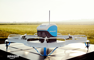 Amazon Prime Air exploring drone delivery by parachute