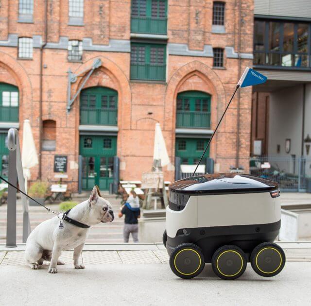 hermes delivery robot starship