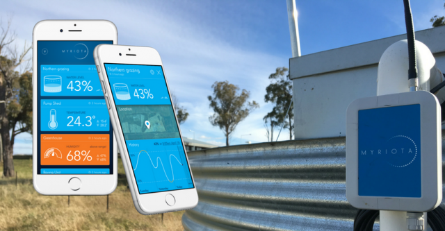 Myriota helps remote farmers keep water stocks high