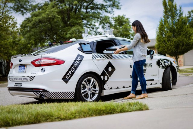 Ford, Domino's Pizza to trial self-driving vehicle delivery service in US