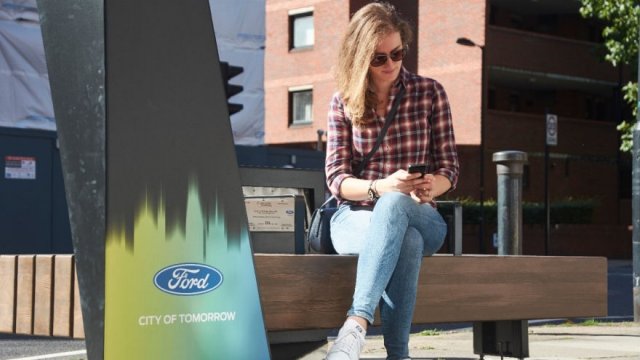 Ford smart benches to be launched in London