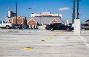 University of Oklahoma installs sensor-based parking system