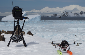 drones and aerial technology used to gather data on seals in antarctica