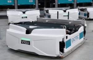 exotec skypod robots for logistics and retail e-commerce