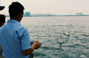 singapore swan robots measure water quality on resevoirs