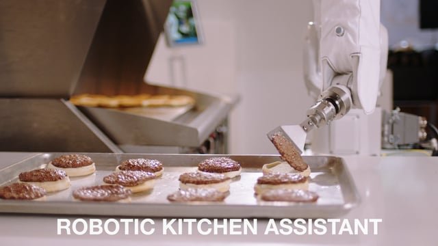 flippy burger kitchen robot takes a break from chef duties - fast food meets automation