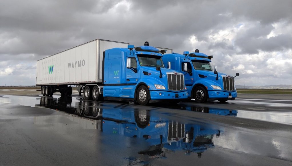 Waymo autonomous trucks