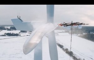 aerones drone technology can de-ice wind turbines and put out fires