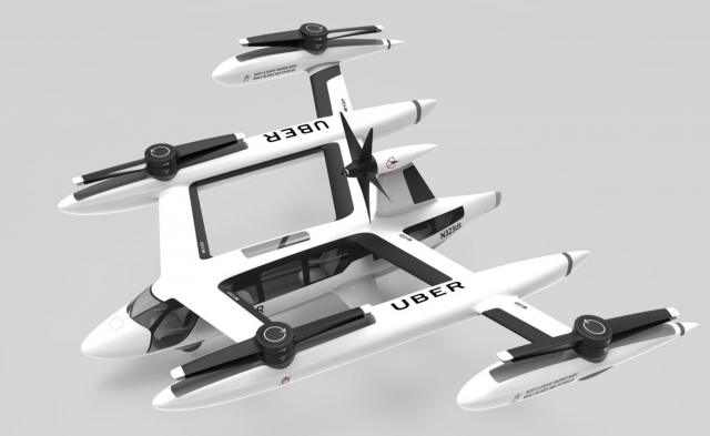 Uber air taxi service - deals with nasa, the us army and potential manufacturers