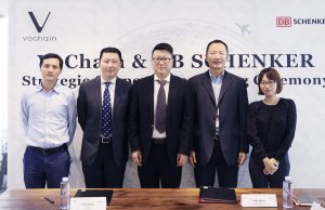 vechain and DB Schenker pioneer in the use of blockchain for the logistics industry