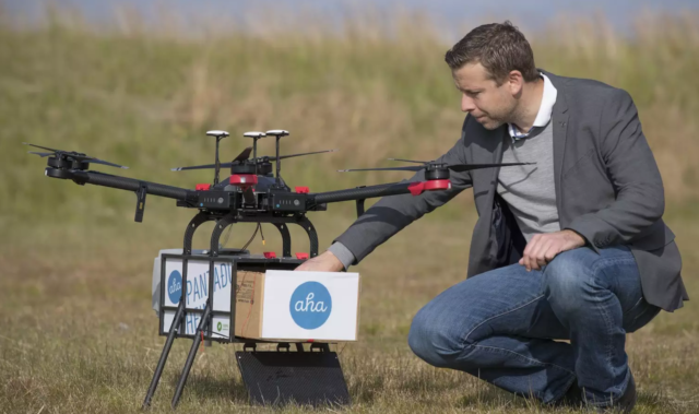 flytrex and aha expand drone delivery service in iceland