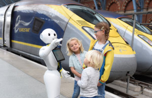 robots introduced to train platforms in the uk and japan