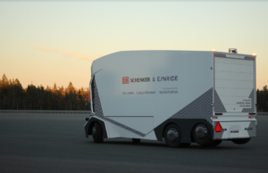 Einride self-driving truck