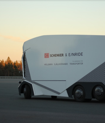 Einride self-driving truck