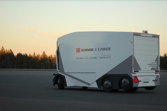 Einride self-driving truck