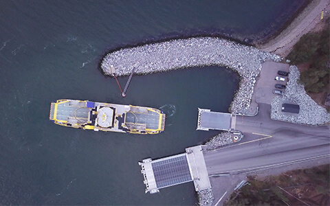 autonomous ferry Falco